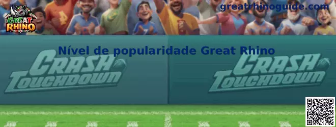 Nível de popularidade Great Rhino