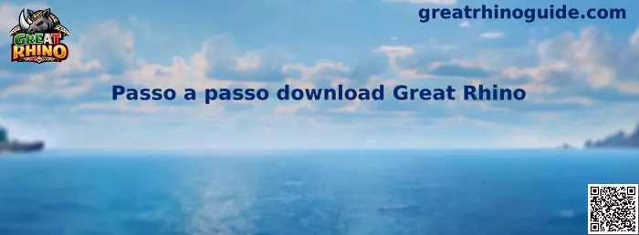 Passo a passo download Great Rhino guía visual