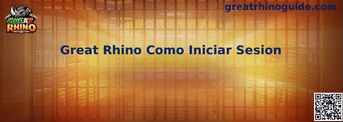 Guía de inicio de sesión seguro de Great Rhino