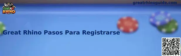 Formulario de Registro Great Rhino