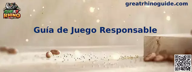 Guía de Juego Responsable de Great Rhino