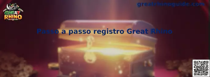Passo a passo registro Great Rhino