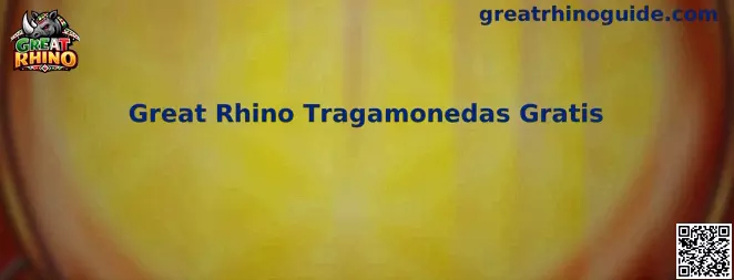 Great Rhino Tragamonedas Gratis