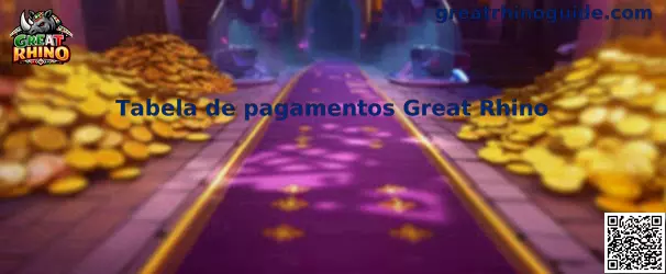 Tabela de pagamentos Great Rhino